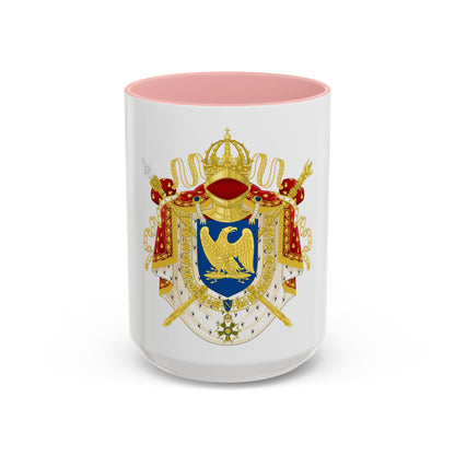 Imperial Coat of Arms of France (1804-1815) - Accent Coffee Mug