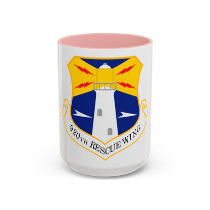 Tasse à café décorative 920e escadre de sauvetage (US Air Force)