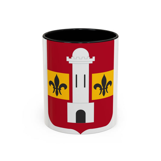 740th Antiaircraft Artillery Gun Battalion v2 (U.S. Army) Accent Coffee Mug