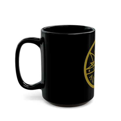 Seal of Aurora Colorado - Black Coffee Mug