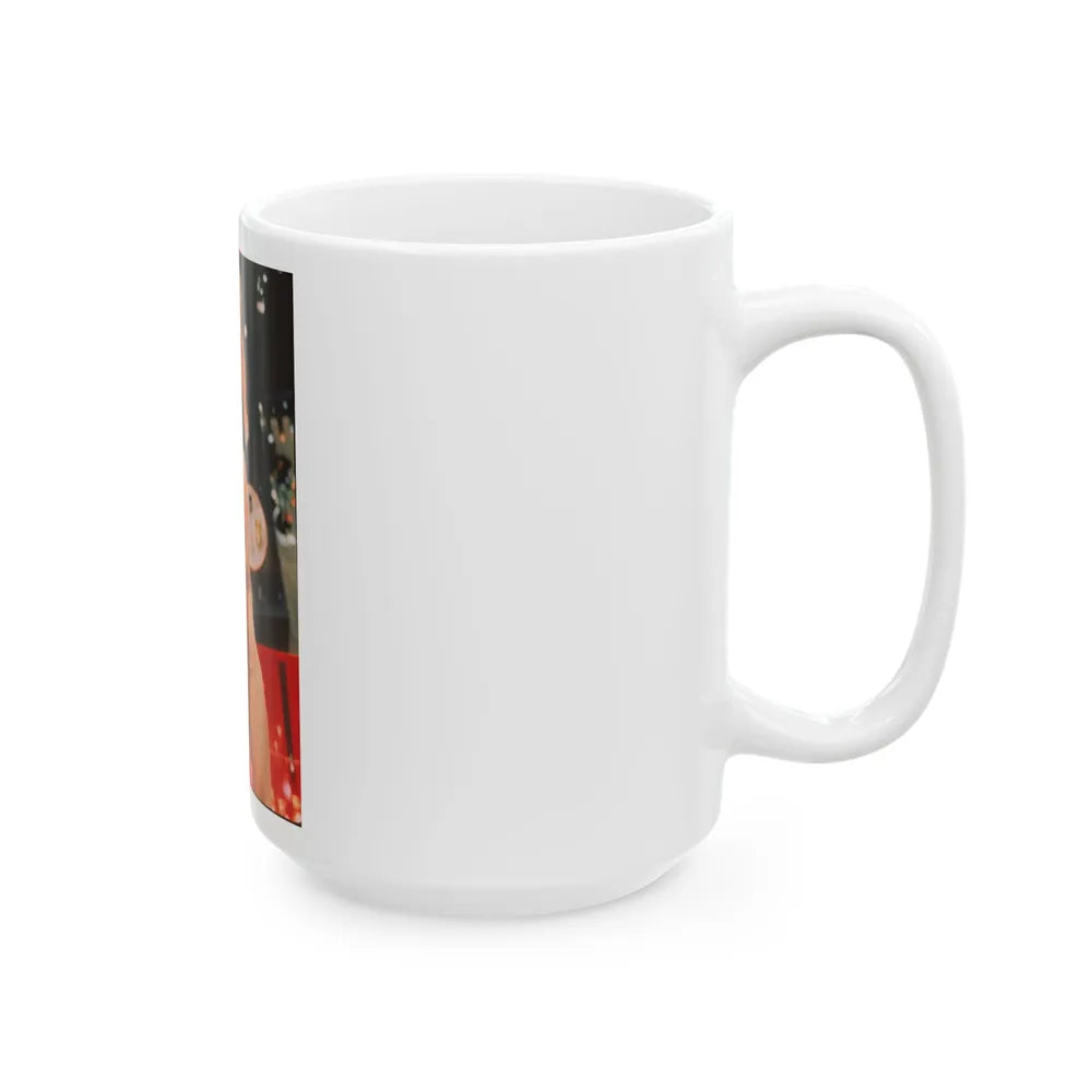 Raquel Welch #277 (Vintage Female Icon) White Coffee Mug-Go Mug Yourself