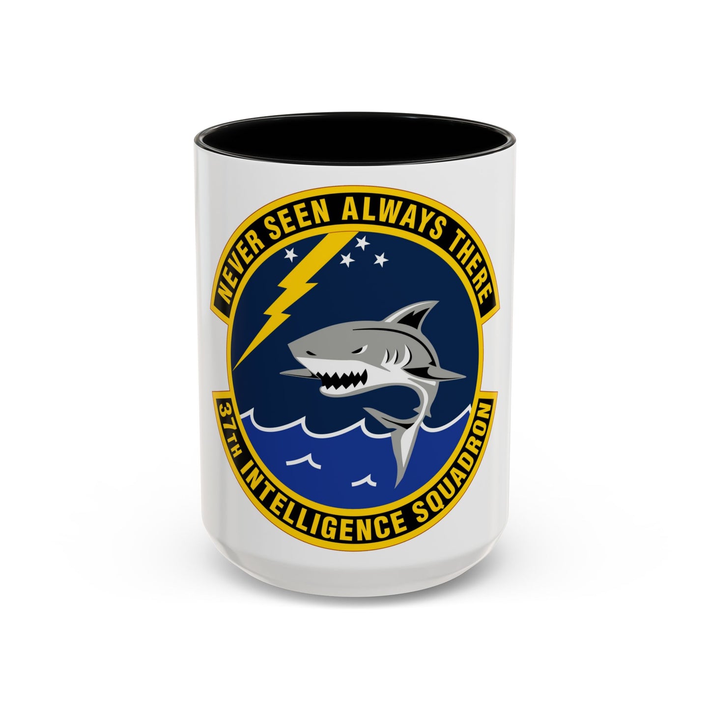 37 Intelligence Squadron ACC (U.S. Air Force) Accent Coffee Mug