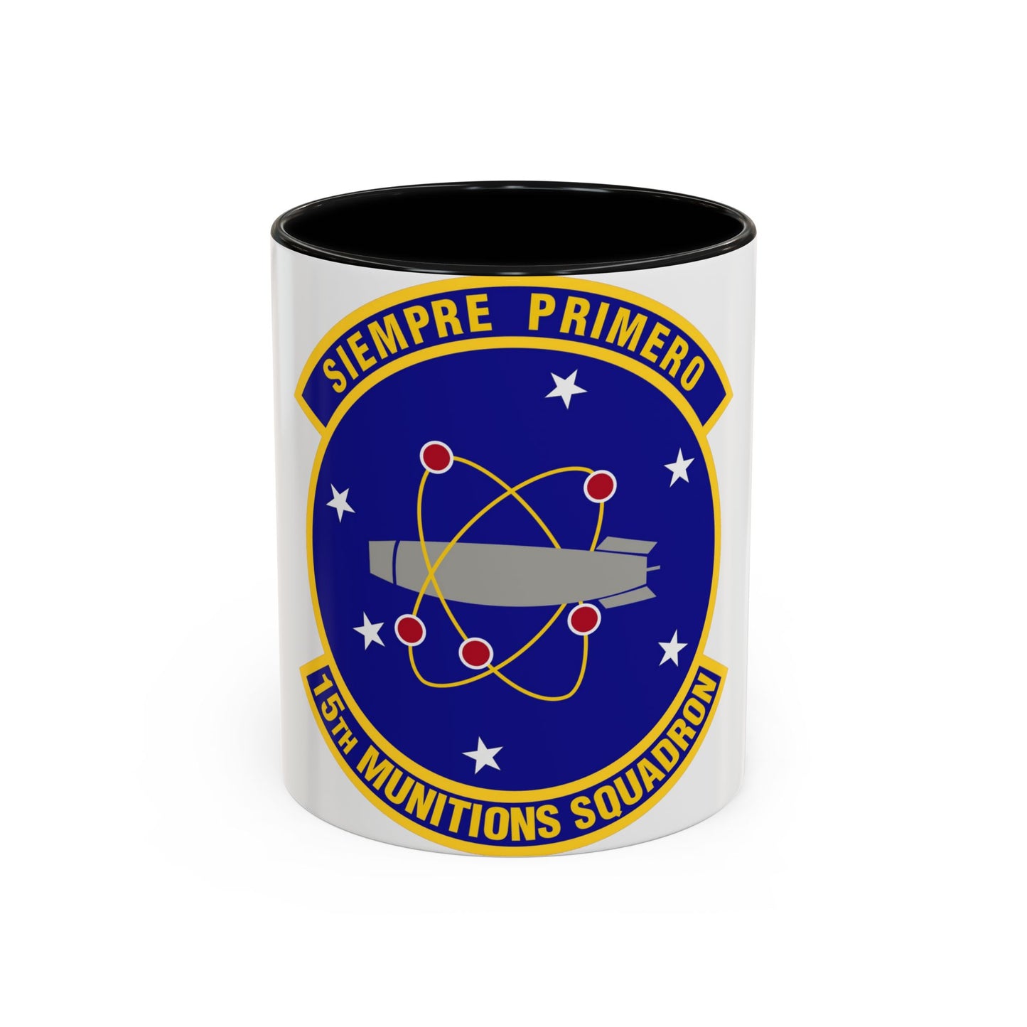 15th Munitions Squadron (U.S. Air Force) Accent Coffee Mug