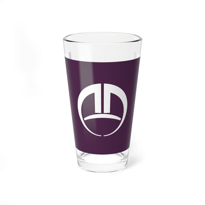 Flag of Fujioka Gunma (Japan) Pint Glass 16oz