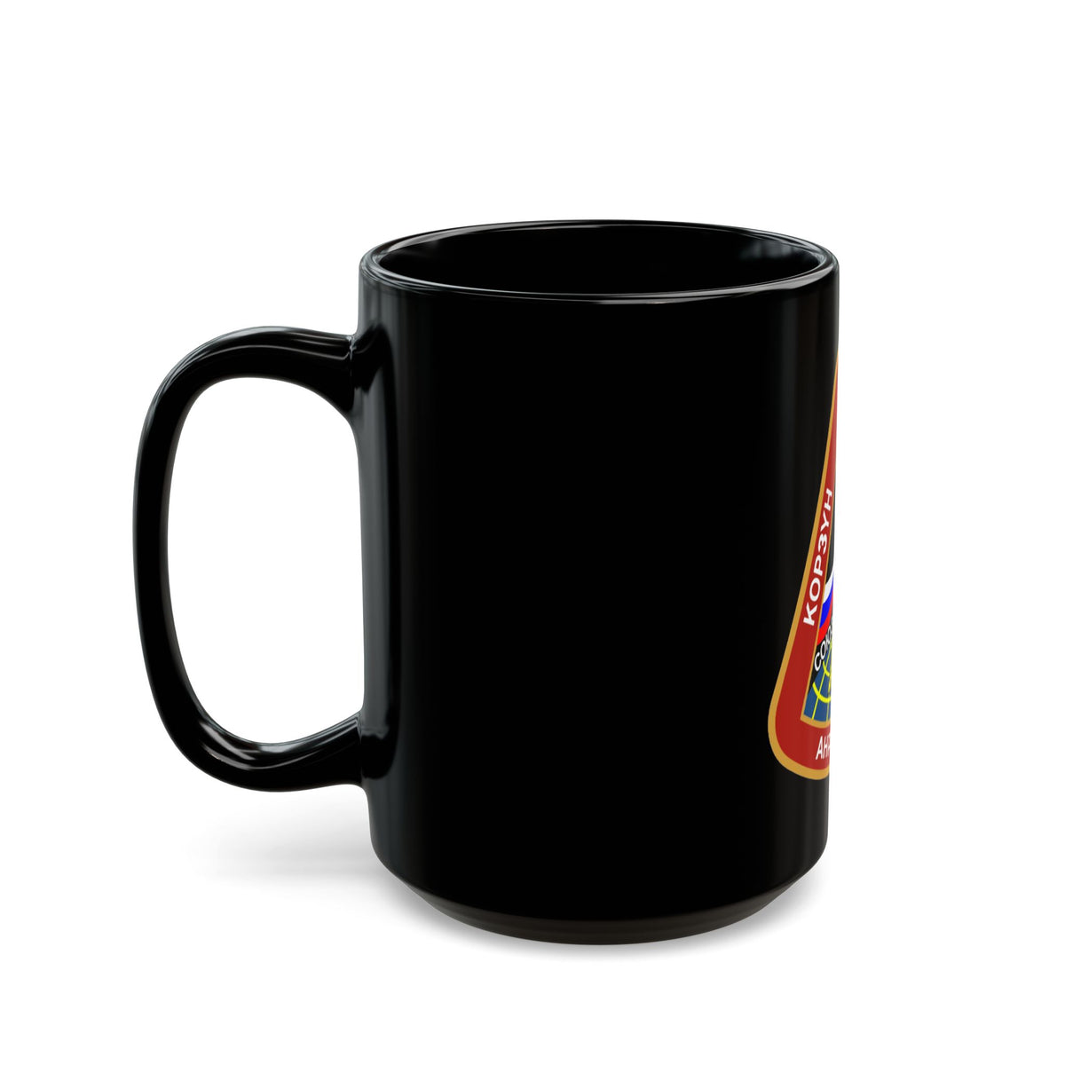 Soyuz TM-24 (Soyuz Programme) Black Coffee Mug