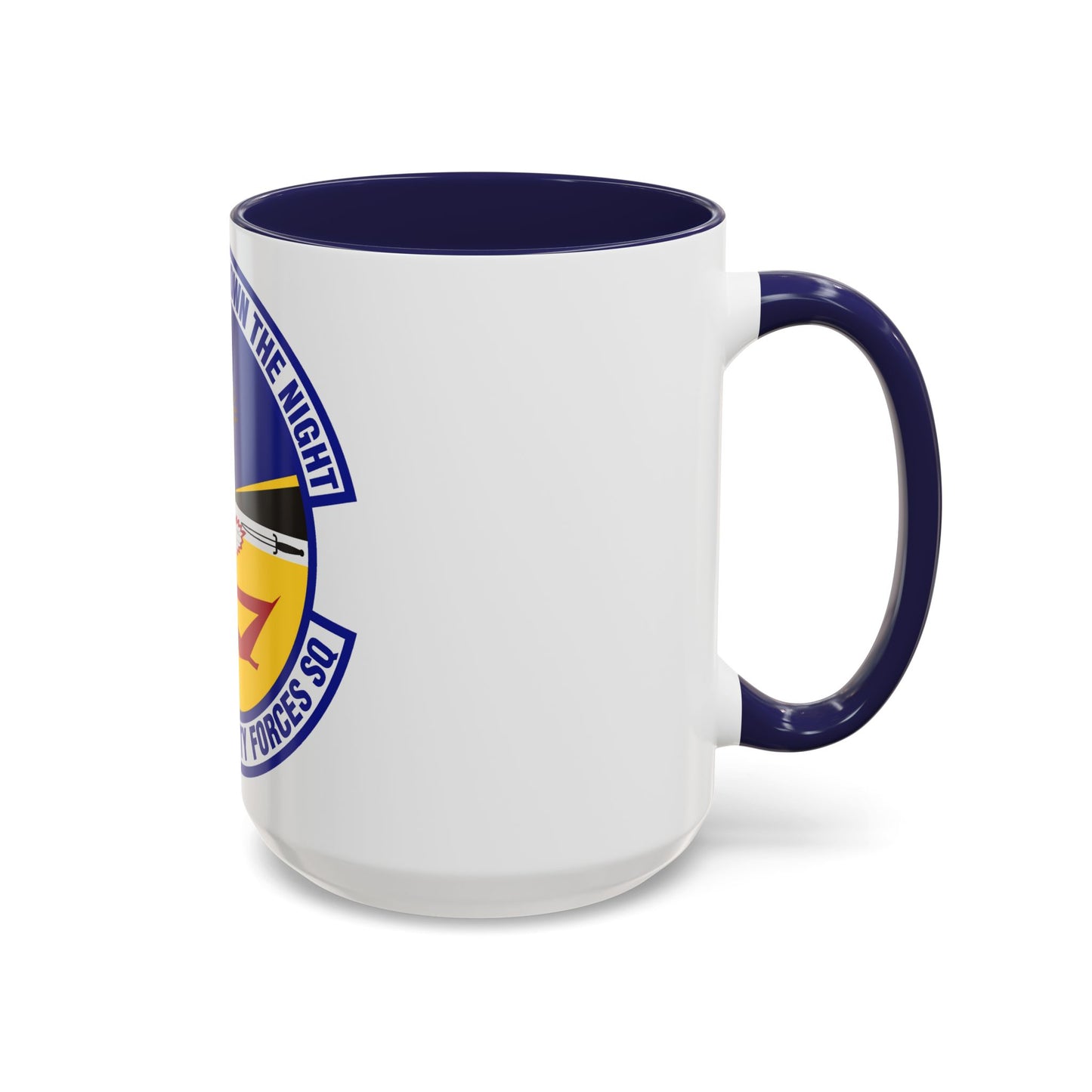 332d Expeditionary Security Forces Squadron (U.S. Air Force) Accent Coffee Mug