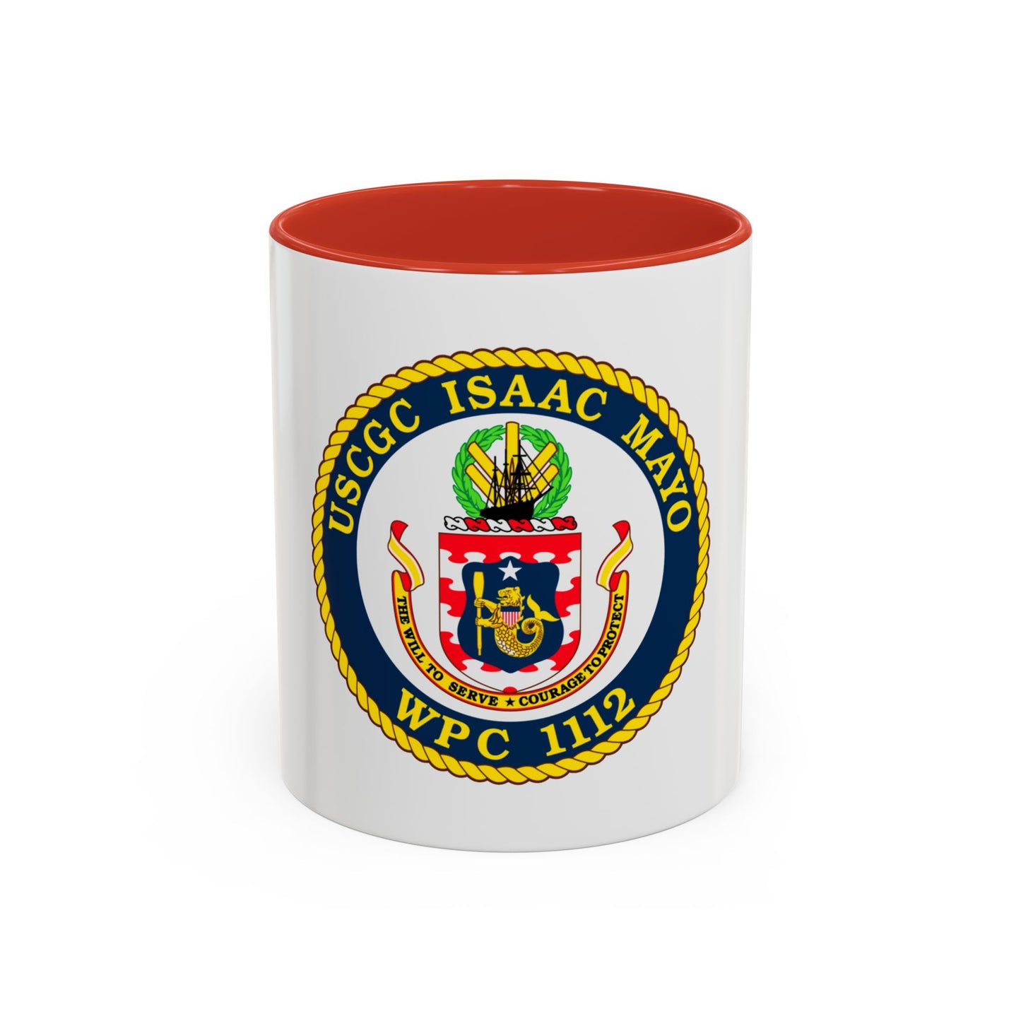 USCGC Isaac Mayo WPC 1112 (U.S. Coast Guard) Accent Coffee Mug