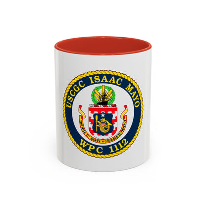 USCGC Isaac Mayo WPC 1112 (U.S. Coast Guard) Accent Coffee Mug