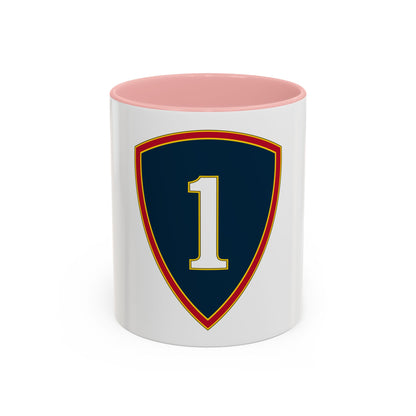 1 Personnel Command 3 (U.S. Army) Accent Coffee Mug