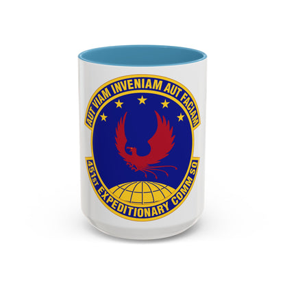 451st Expeditionary Communications Squadron (U.S. Air Force) Accent Coffee Mug