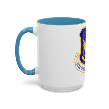 595 Command and Control Group AFSPC (U.S. Air Force) Accent Coffee Mug