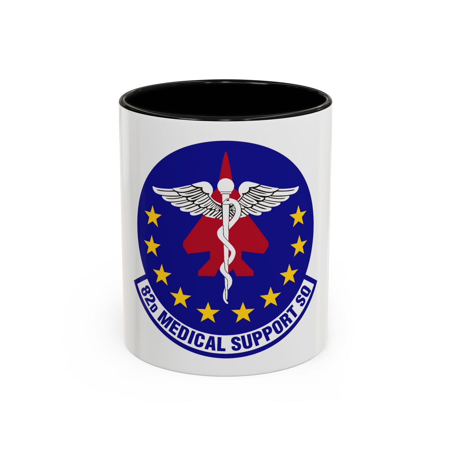 82d Medical Support Squadron (U.S. Air Force) Accent Coffee Mug