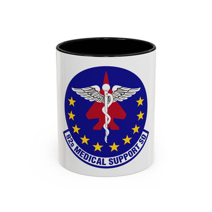 82d Medical Support Squadron (U.S. Air Force) Accent Coffee Mug
