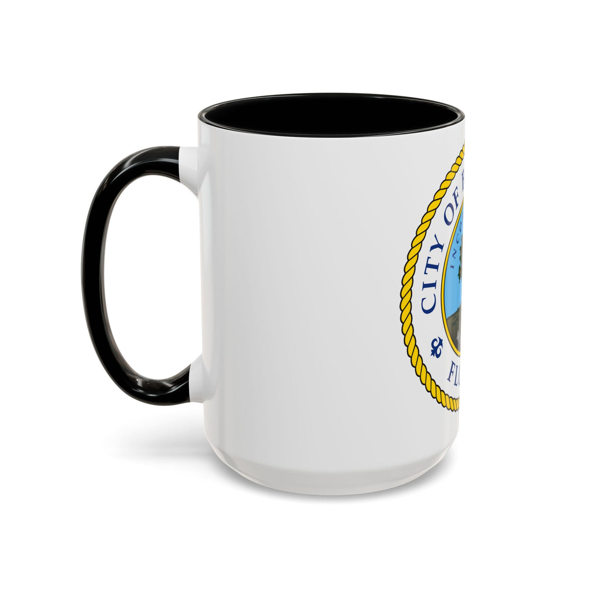 Seal of Bradenton Florida - Accent Coffee Mug