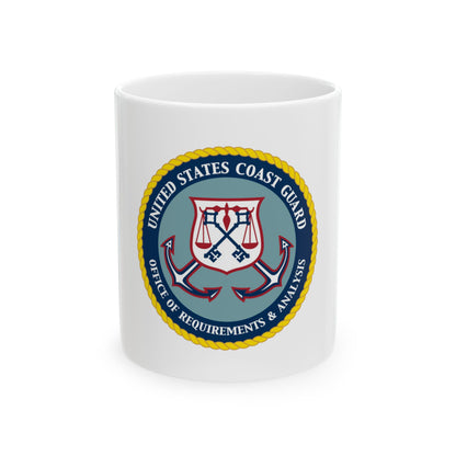 USCG Office of Requirements & Analysis (U.S. Coast Guard) White Coffee Mug