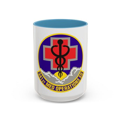 341st Medical Operations Squadron (U.S. Air Force) Accent Coffee Mug