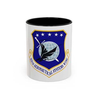 312th Aeronautical Systems Wing (U.S. Air Force) Accent Coffee Mug