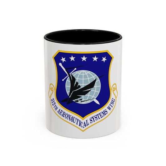 312th Aeronautical Systems Wing (U.S. Air Force) Accent Coffee Mug