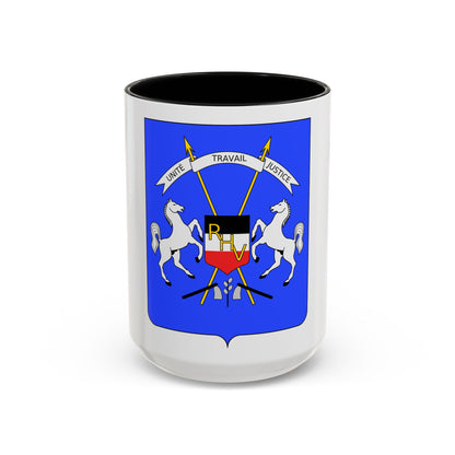 Coat of arms of Upper Volta - Accent Coffee Mug