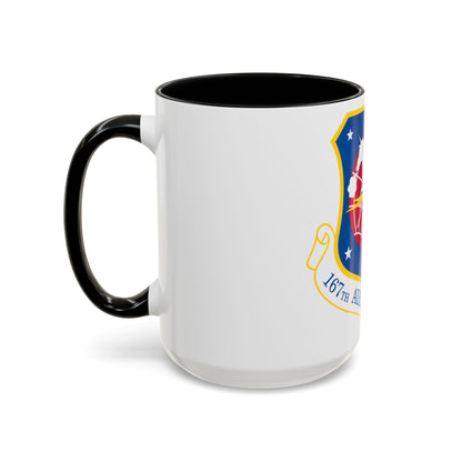 167th Airlift Wing (U.S. Air Force) Accent Coffee Mug