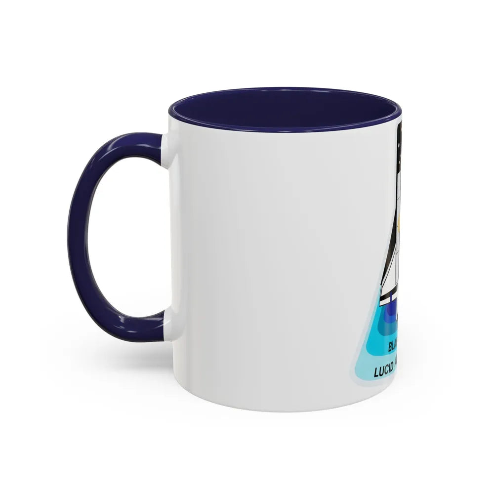 STS 43 (NASA) Accent Coffee Mug-Go Mug Yourself