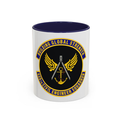 628th Civil Engineer Squadron (U.S. Air Force) Accent Coffee Mug