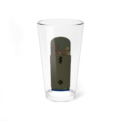 HA OS5 41 Leutnant SanOA San HM L (Military Rank) Pint Glass 16oz