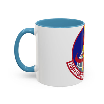 786th Force Support Squadron (U.S. Air Force) Accent Coffee Mug