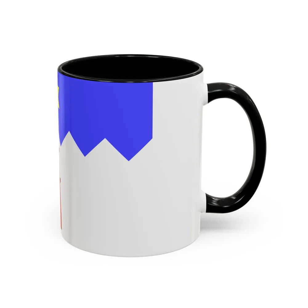 Flag of Gharb Malta - Accent Coffee Mug-Go Mug Yourself