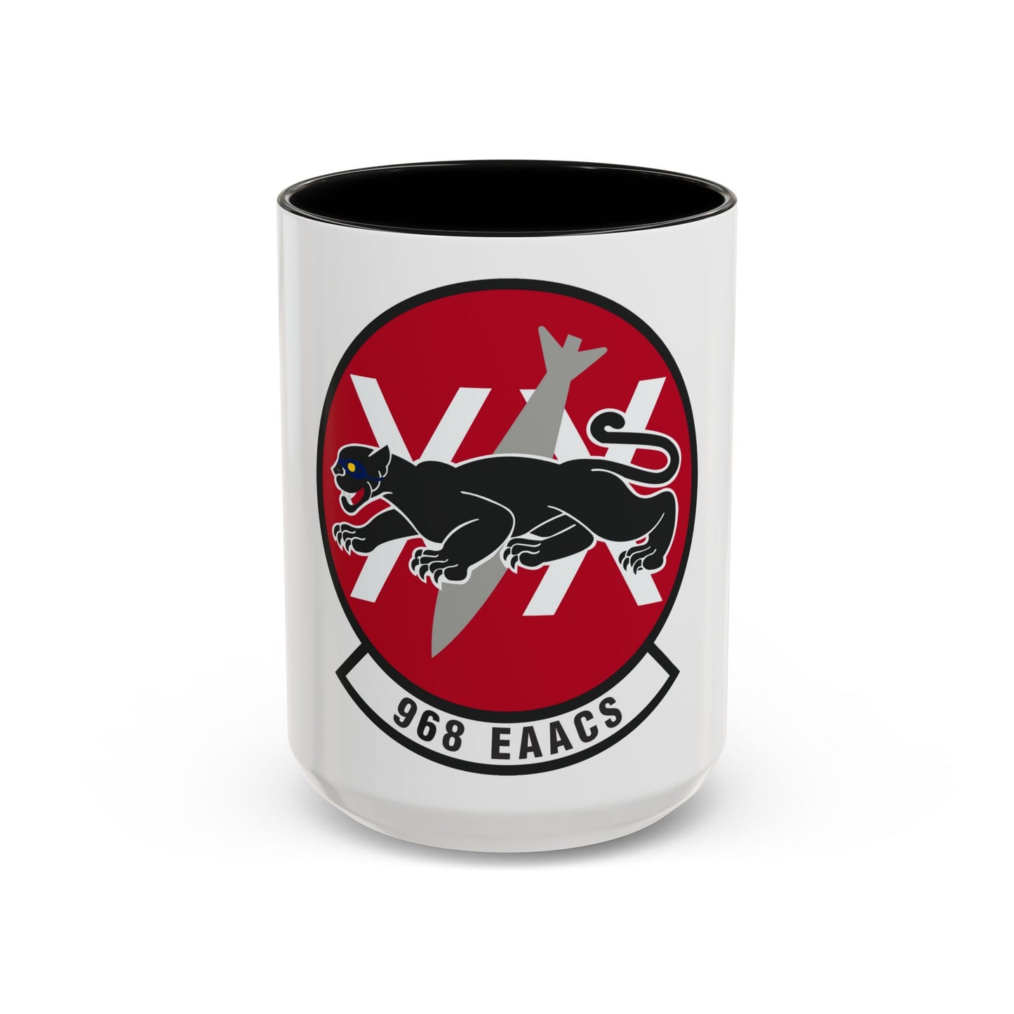 968th Expeditionary Airborne Air Control Squadron (U.S. Air Force) Accent Coffee Mug