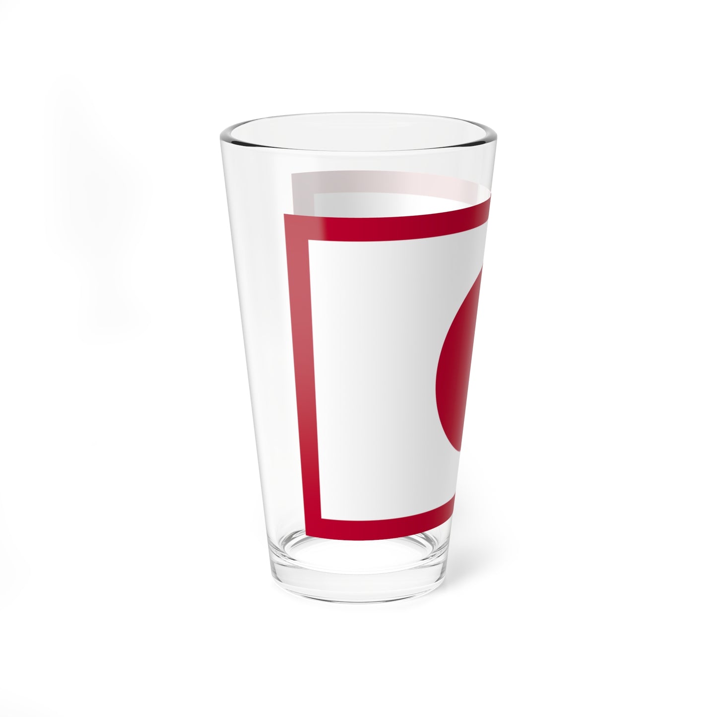 Flag of the Imperial Japanese Navy Admiral 1871-1889 (Japan) Pint Glass 16oz