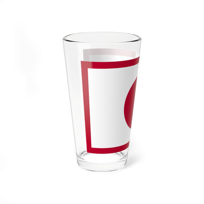 Flag of the Imperial Japanese Navy Admiral 1871-1889 (Japan) Pint Glass 16oz