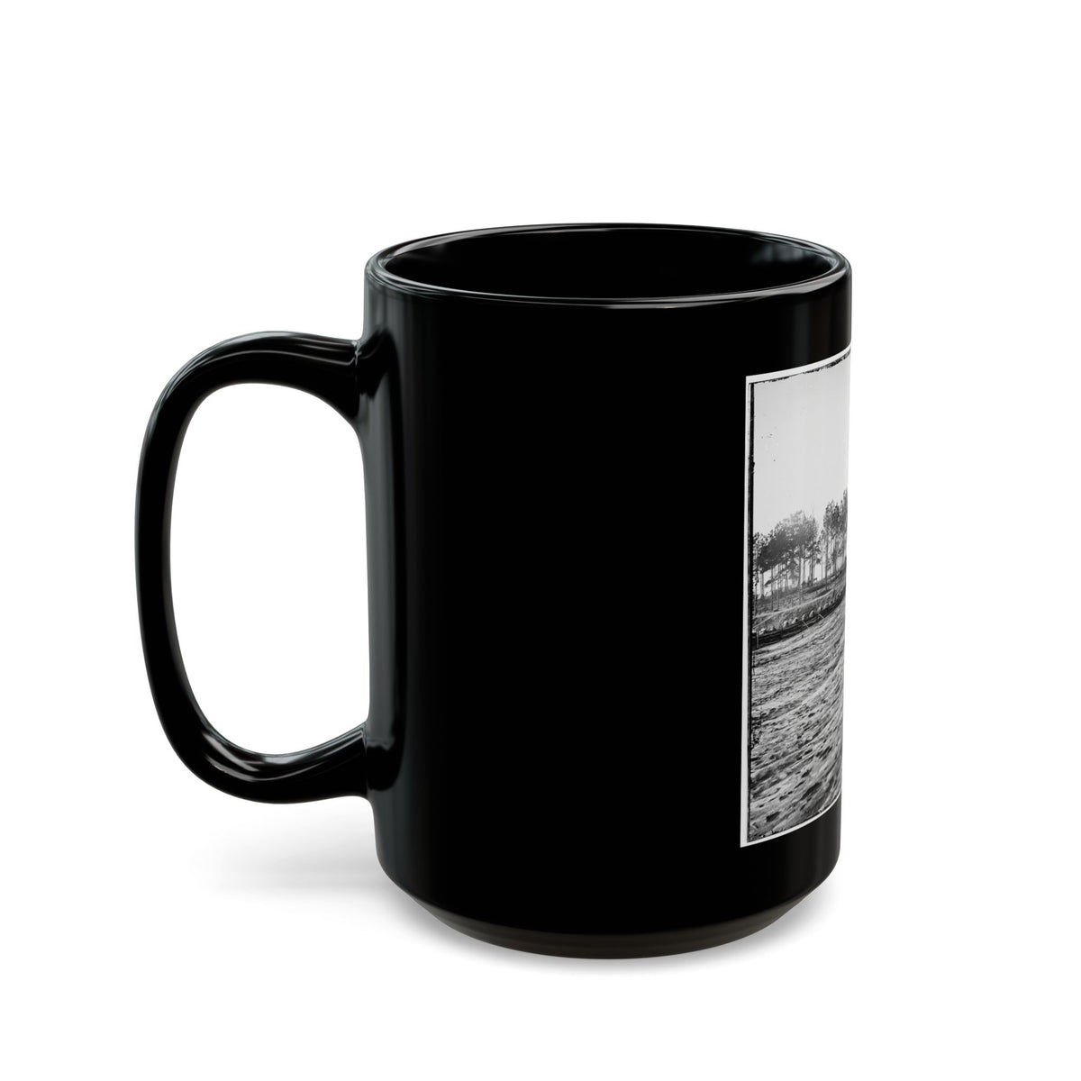 Bermuda Hundred , Virginia. View (U.S. Civil War) Black Coffee Mug
