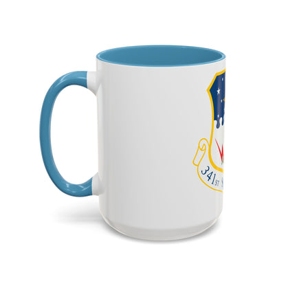 341st Space Wing (U.S. Air Force) Accent Coffee Mug