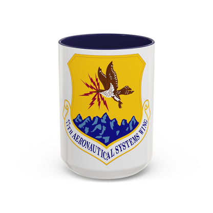 77th Aeronautical Systems Wing (U.S. Air Force) Accent Coffee Mug