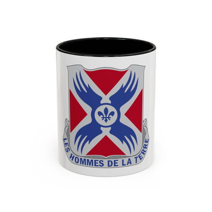 877 Engineer Battalion (U.S. Army) Accent Coffee Mug