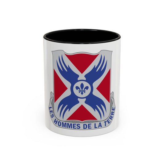 877 Engineer Battalion (U.S. Army) Accent Coffee Mug