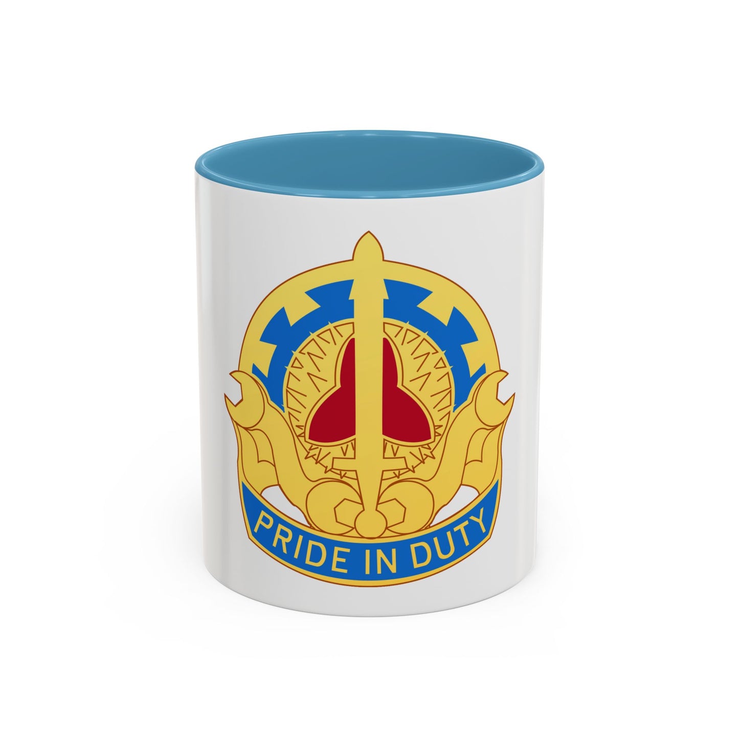 138 Maintenance Battalion (U.S. Army) Accent Coffee Mug