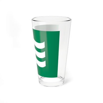 Flag of Hiroshima Hiroshima variant (Japan) Pint Glass 16oz