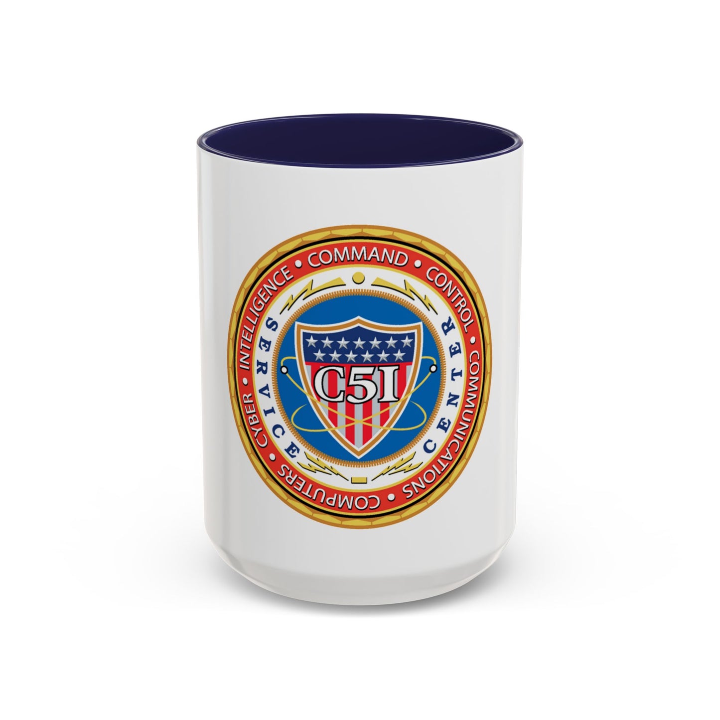 USCG C51SC (U.S. Coast Guard) Accent Coffee Mug