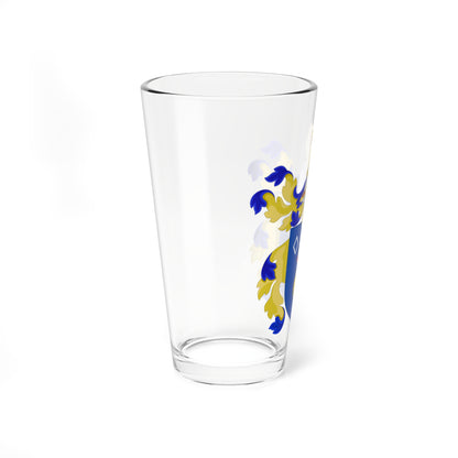 Coat of Arms of William Dandridge (United States) (Coat of Arms) Pint Glass 16oz
