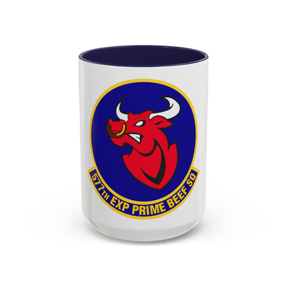577th Expeditionary Prime Base Emergency Engineer Force Squadron (U.S. Air Force) Accent Coffee Mug