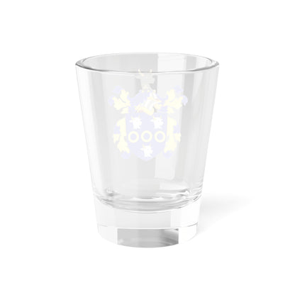Coat of Arms of Henry Bull (United States) (Coat of Arms) Shot Glass 1.5oz