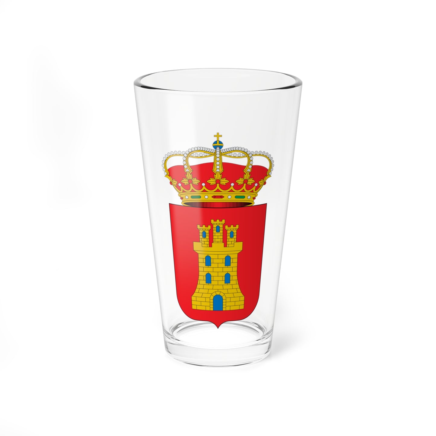Escudo de Alcocero de Mola Burgos (Spain) (Coat of Arms) Pint Glass 16oz