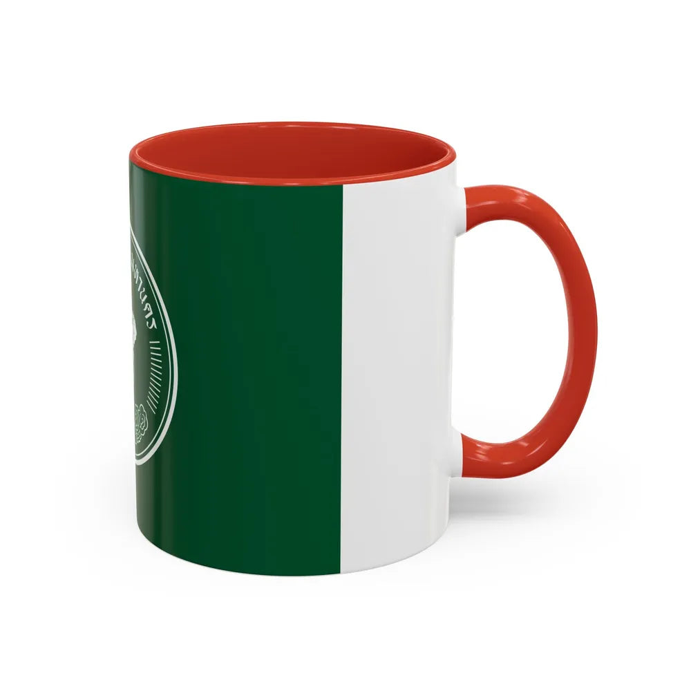 Flag of Bangkok Thailand - Accent Coffee Mug-Go Mug Yourself