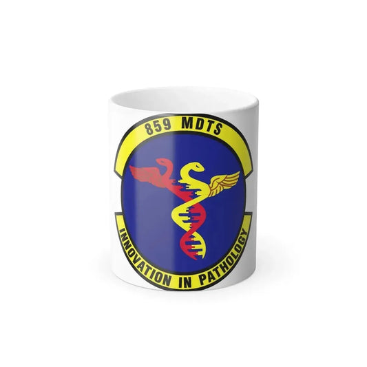 859th Diagnostics and Therapeutics Squadron (U.S. Air Force) Color Changing Mug 11oz - Go Mug Yourself