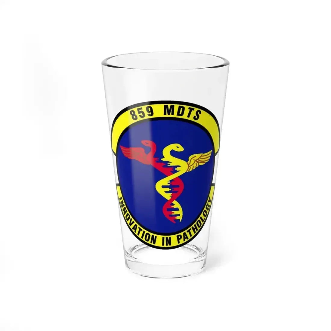 859th Diagnostics and Therapeutics Squadron (U.S. Air Force) Pint Glass 16oz 16oz - Go Mug Yourself