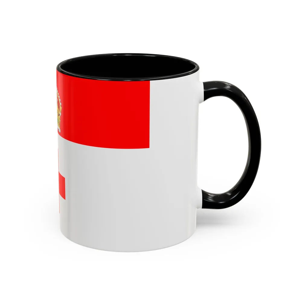 Flag of Birkirkara Malta - Accent Coffee Mug-Go Mug Yourself