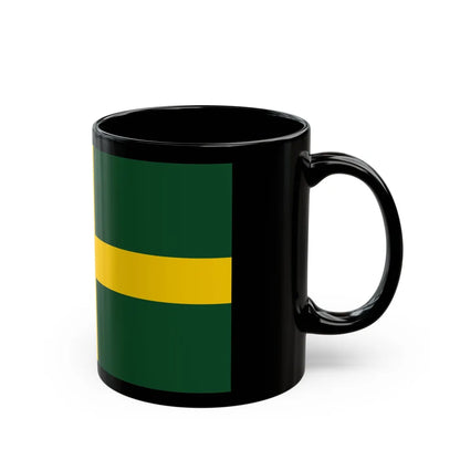 Flag of Wreay UK - Black Coffee Mug-Go Mug Yourself