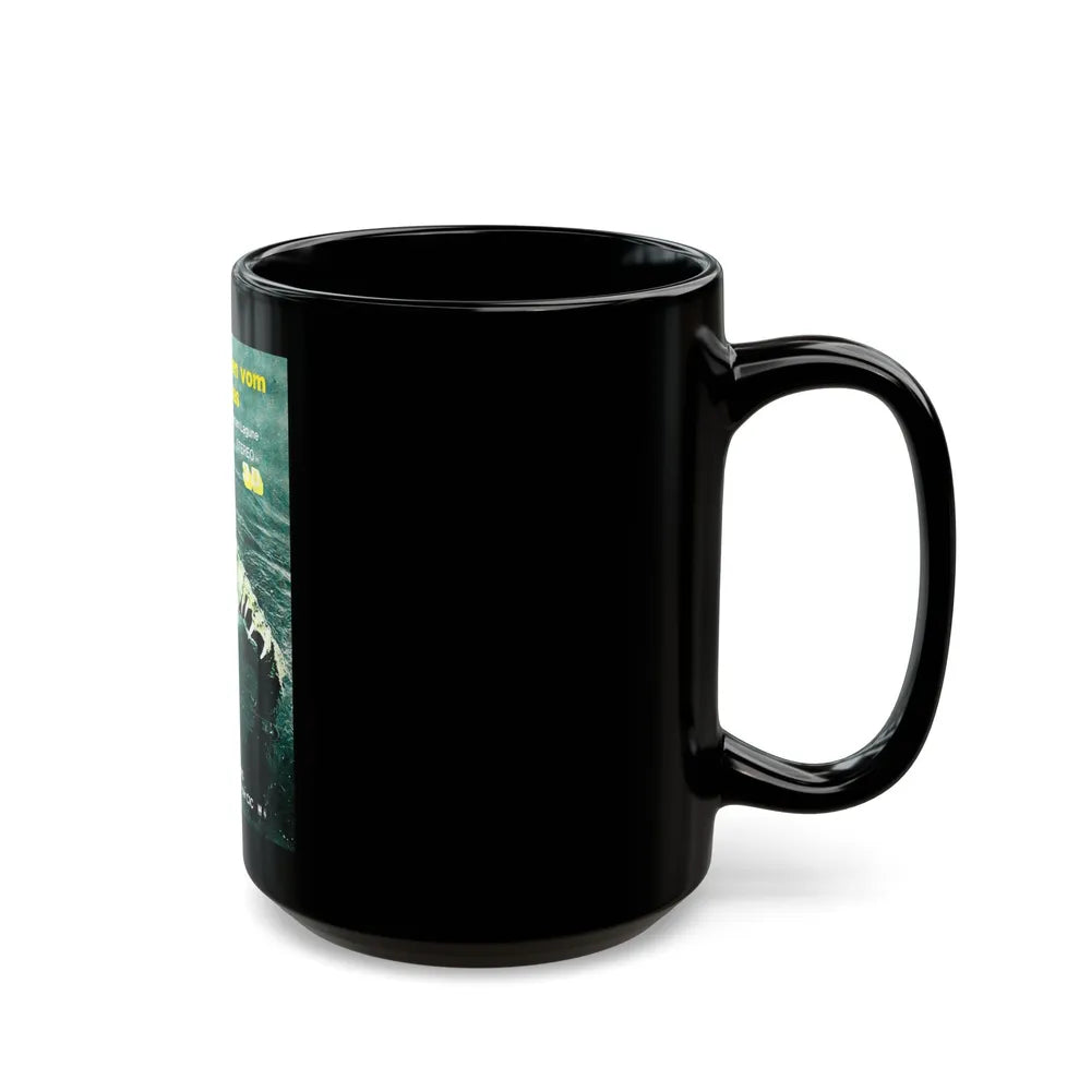 CREATURE FROM THE BLACK LAGOON (GERMAN) 1954 Movie Poster - Black Coffee Mug-Go Mug Yourself